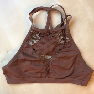 Dark Rust Crop Top